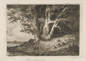 Due cacciatori sulla riva da Martinus Antonius Kuytenbrouwer jr.