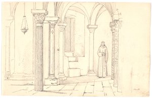 Cripta della cattedrale, Otranto da Martinus Rørbye