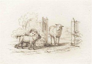 Illustrazione per "Cinquanta favole per bambini" di Hey da Martinus Rørbye