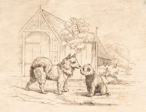 Illustrazione per "Halvhundrede Fabler for Børn" di Hey da Martinus Rørbye
