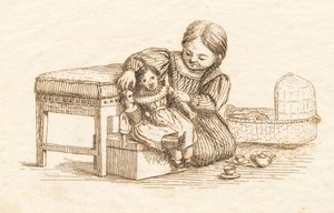 Illustrazione per "Cinquanta favole per bambini" di Hey