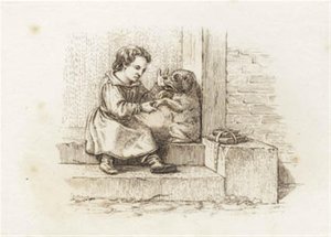 Illustrazione per "Cinquanta Favole per Bambini" di Hey da Martinus Rørbye