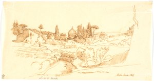 Monte Mario da Martinus Rørbye
