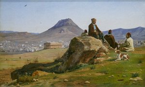 Vista di Atene da sud-ovest