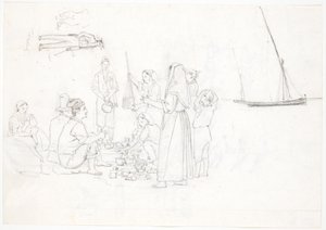 Studi di Vita Popolare da Martinus Rørbye