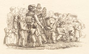 Illustrazione per "Halvhundrede Fabler for Børn" di Hey da Martinus Rørbye