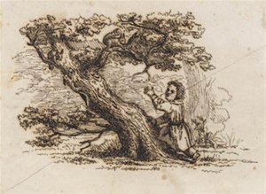 Illustrazione per "Cinquanta Favole per Bambini" di Hey da Martinus Rørbye