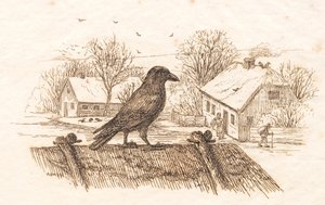 Illustrazione per "Cinquanta favole per bambini" di Hey da Martinus Rørbye