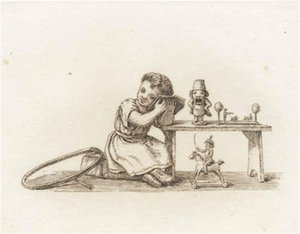 Illustrazione per "Halvhundrede Fabler for Børn" di Hey da Martinus Rørbye