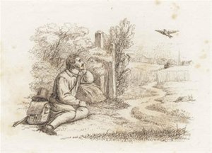 Illustrazione per "Cinquanta favole per bambini" di Hey da Martinus Rørbye