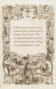Illustrazione per "Halvhundrede Fabler for Børn" di Hey da Martinus Rørbye