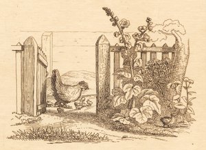 Illustrazione per "Cinquanta favole per bambini" di Hey da Martinus Rørbye