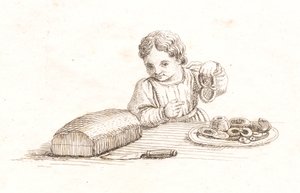 Illustrazione per "Cinquanta favole per bambini" di Hey