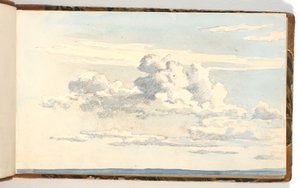 Studio del cielo da Martinus Rørbye