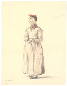 Contadina in Piedi da Samsø da Martinus Rørbye