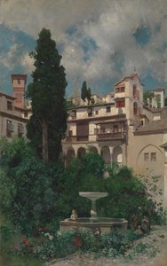 Un giardino spagnolo da Martín Rico y Ortega