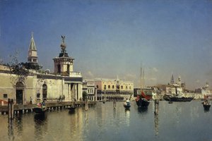Una veduta di Venezia da Martín Rico y Ortega