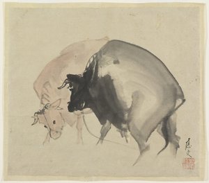 Due tori da Maruyama Oju