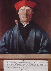 Ritratto del canonico di Bressanone Gregor Angrer