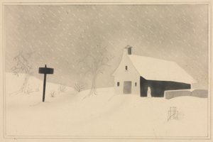 Tempesta di neve in Vermont