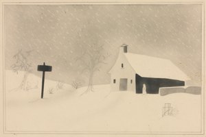 Tempesta di neve nel Vermont