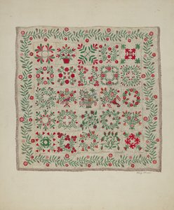 Trapunta applique