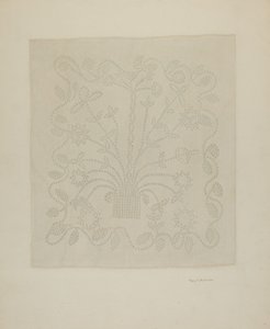 Lino tessuto a mano da Mary C. Davidson