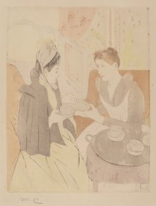 Festa del tè pomeridiana da Mary Cassatt