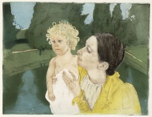 Vicino allo stagno, c.1898