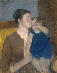 Il bacio della buonanotte della mamma