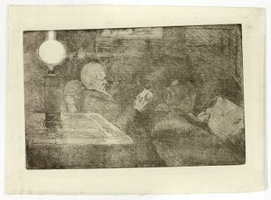 Il Signor e la Signora Cassatt che Leggono da Mary Cassatt