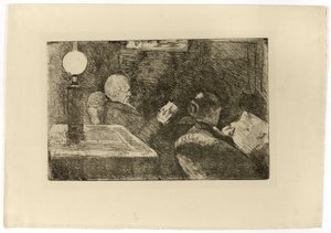 Il Signor e la Signora Cassatt che Leggono da Mary Cassatt