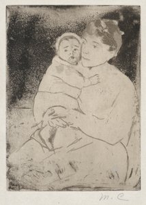 Infermiera e Bambino Bill (No. 1) da Mary Cassatt