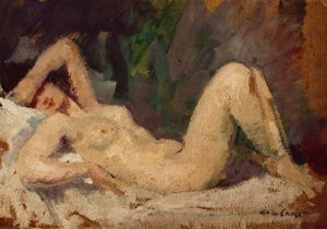 Nudo reclinato