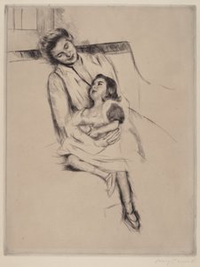 Reine e Margot sedute su un divano n. 2, c. 1902