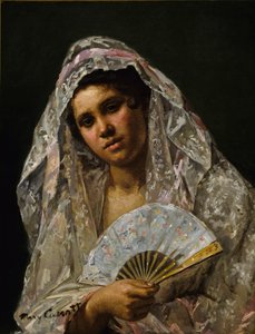 Ballerina spagnola con mantiglia di pizzo da Mary Cassatt