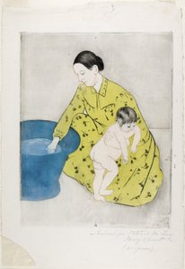 Il bagno, 1890-91 da Mary Cassatt