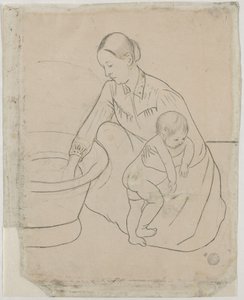 Il bagno da Mary Cassatt