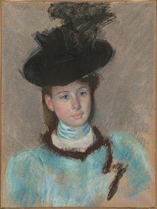 Il cappello nero da Mary Cassatt