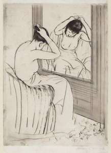 La Coiffure, 1890-1891