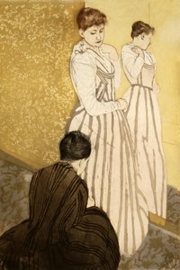 La prova, pub. 1891 da Mary Cassatt