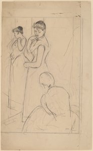 La prova [recto] da Mary Cassatt