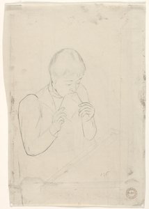 La lettera verso, 1890-1891 da Mary Cassatt