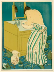 Donna che fa il bagno (poster)