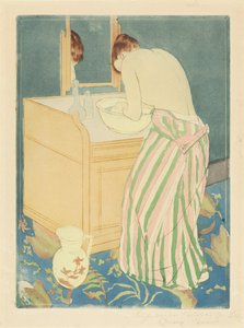 Donna che fa il bagno, 1890-1891