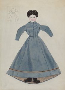 Bambola e vestito da Mary E Humes