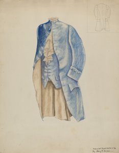 Cappotto e Gilet da Uomo, c. 1937