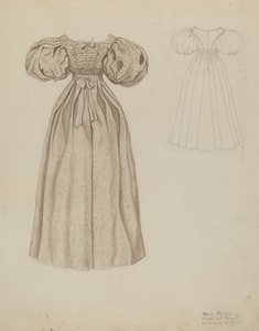 Abito da sposa, c. 1937