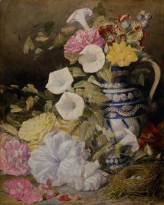 Natura morta con vaso di fiori da Mary Elizabeth Duffield