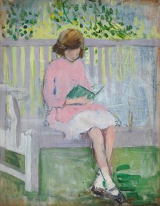 Ragazza che Legge da Mary Ethel Hunter
